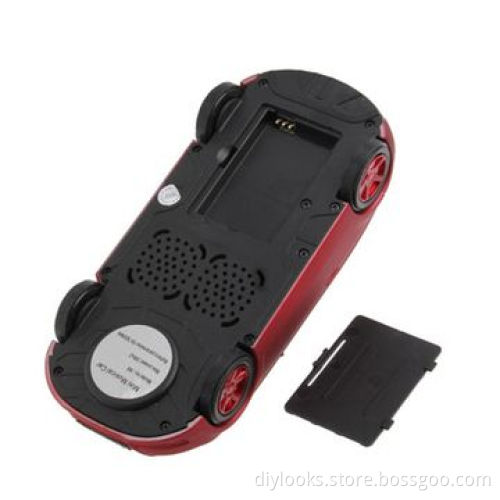 Mini Music Car Mirror LCD Screen Display Speaker
